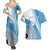 Custom Fiji Rugby Bati Couples Matching Summer Maxi Dress and Hawaiian Shirt Tapa Pattern