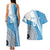 Custom Fiji Rugby Bati Couples Matching Tank Maxi Dress and Hawaiian Shirt Tapa Pattern