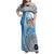 Custom Fiji Rugby Bati Family Matching Off Shoulder Maxi Dress and Hawaiian Shirt Tapa Pattern