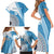 Custom Fiji Rugby Bati Family Matching Short Sleeve Bodycon Dress and Hawaiian Shirt Tapa Pattern