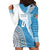 Custom Fiji Rugby Bati Hoodie Dress Tapa Pattern