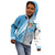 Custom Fiji Rugby Bati Kid Hoodie Tapa Pattern