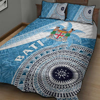 Fiji Rugby Bati Quilt Bed Set Tapa Pattern LT01 - Polynesian Pride