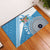 Fiji Rugby Bati Rubber Doormat Tapa Pattern