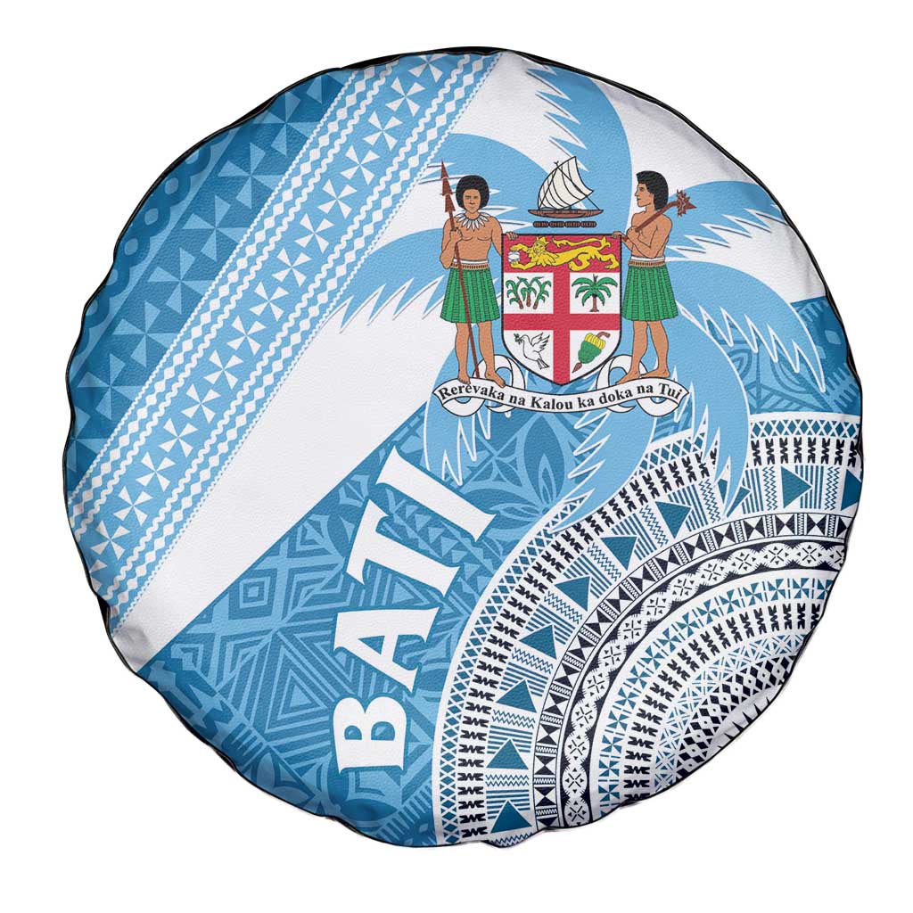 Fiji Rugby Bati Spare Tire Cover Tapa Pattern LT01 - Polynesian Pride