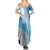 Custom Fiji Rugby Bati Summer Maxi Dress Tapa Pattern