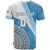 Custom Fiji Rugby Bati T Shirt Tapa Pattern