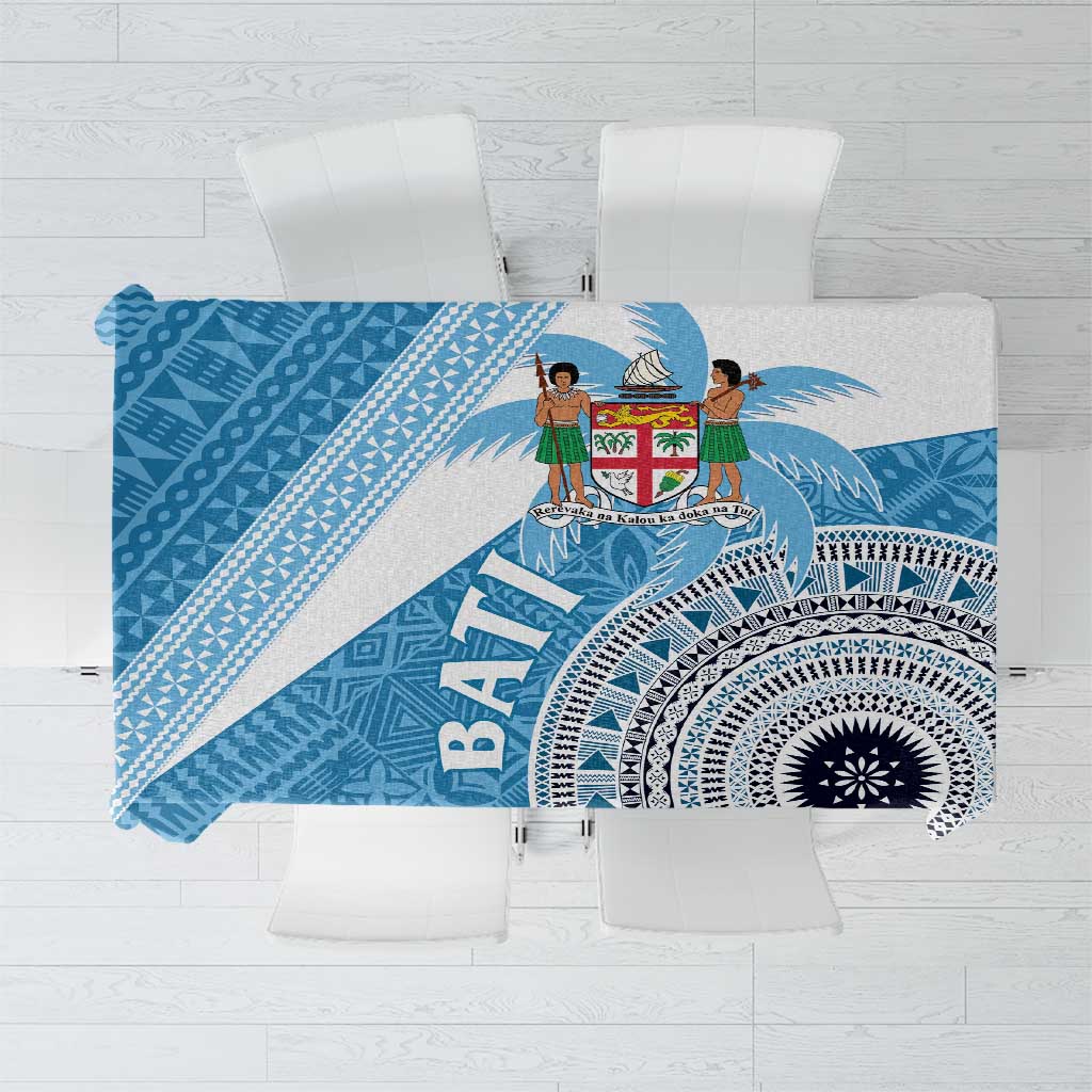 Fiji Rugby Bati Tablecloth Tapa Pattern