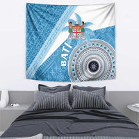 Fiji Rugby Bati Tapestry Tapa Pattern