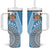 Fiji Rugby Bati Tumbler With Handle Tapa Pattern