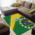 Cook Islands Rugby Kukis Area Rug Circle Stars