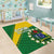 Cook Islands Rugby Kukis Area Rug Circle Stars