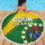 Cook Islands Rugby Kukis Beach Blanket Circle Stars