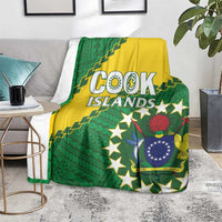 Cook Islands Rugby Kukis Blanket Circle Stars LT01 - Polynesian Pride