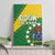 Cook Islands Rugby Kukis Canvas Wall Art Circle Stars