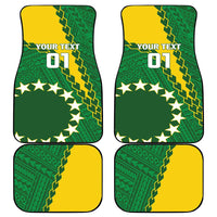Cook Islands Rugby Kukis Car Mats Circle Stars LT01 - Polynesian Pride