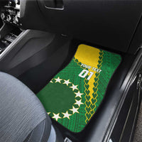 Cook Islands Rugby Kukis Car Mats Circle Stars LT01 - Polynesian Pride