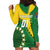 Custom Cook Islands Rugby Kukis Hoodie Dress Circle Stars