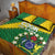 Cook Islands Rugby Kukis Quilt Bed Set Circle Stars