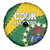 Cook Islands Rugby Kukis Spare Tire Cover Circle Stars