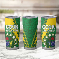 Cook Islands Rugby Kukis Tumbler Cup Circle Stars LT01 - Polynesian Pride