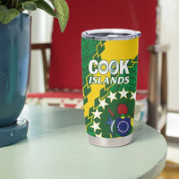 Cook Islands Rugby Kukis Tumbler Cup Circle Stars LT01 - Polynesian Pride