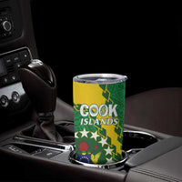 Cook Islands Rugby Kukis Tumbler Cup Circle Stars LT01 - Polynesian Pride