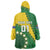 Custom Cook Islands Rugby Kukis Wearable Blanket Hoodie Circle Stars