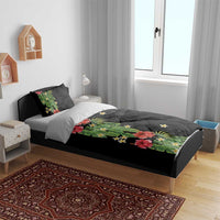 Hawaiian Hibiscus Plumeria Bedding Set Tropical Leaves LT01 - Polynesian Pride