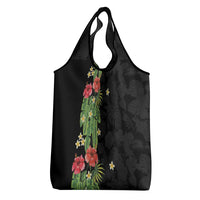 Hawaiian Hibiscus Plumeria Grocery Bag Tropical Leaves LT01 - Polynesian Pride