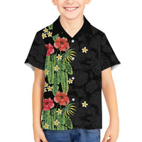 Hawaiian Hibiscus Plumeria Hawaiian Shirt Tropical Leaves LT01 - Polynesian Pride