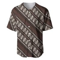Yogyakarta Parang Batik Motifs Baseball Jersey Indonesian Traditional Pattern