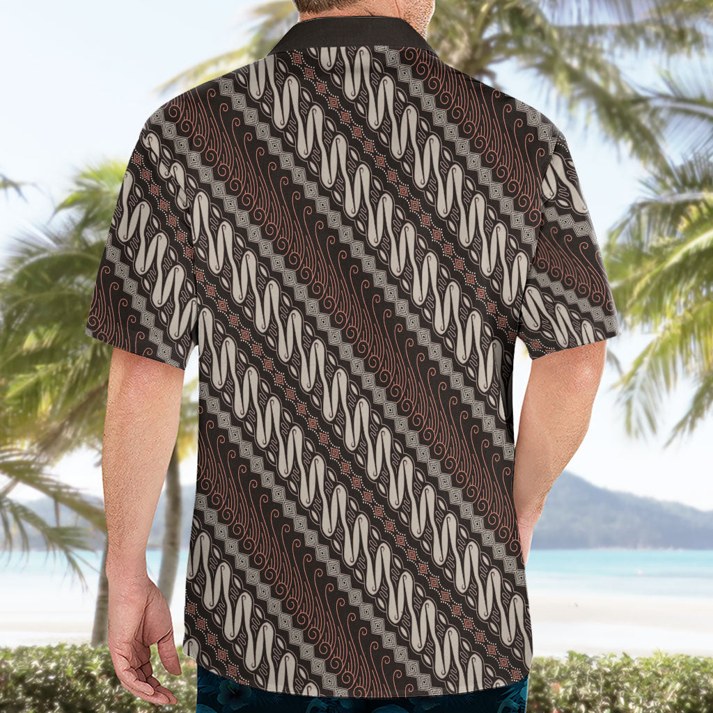 Yogyakarta Parang Batik Motifs Hawaiian Shirt Indonesian Traditional Pattern