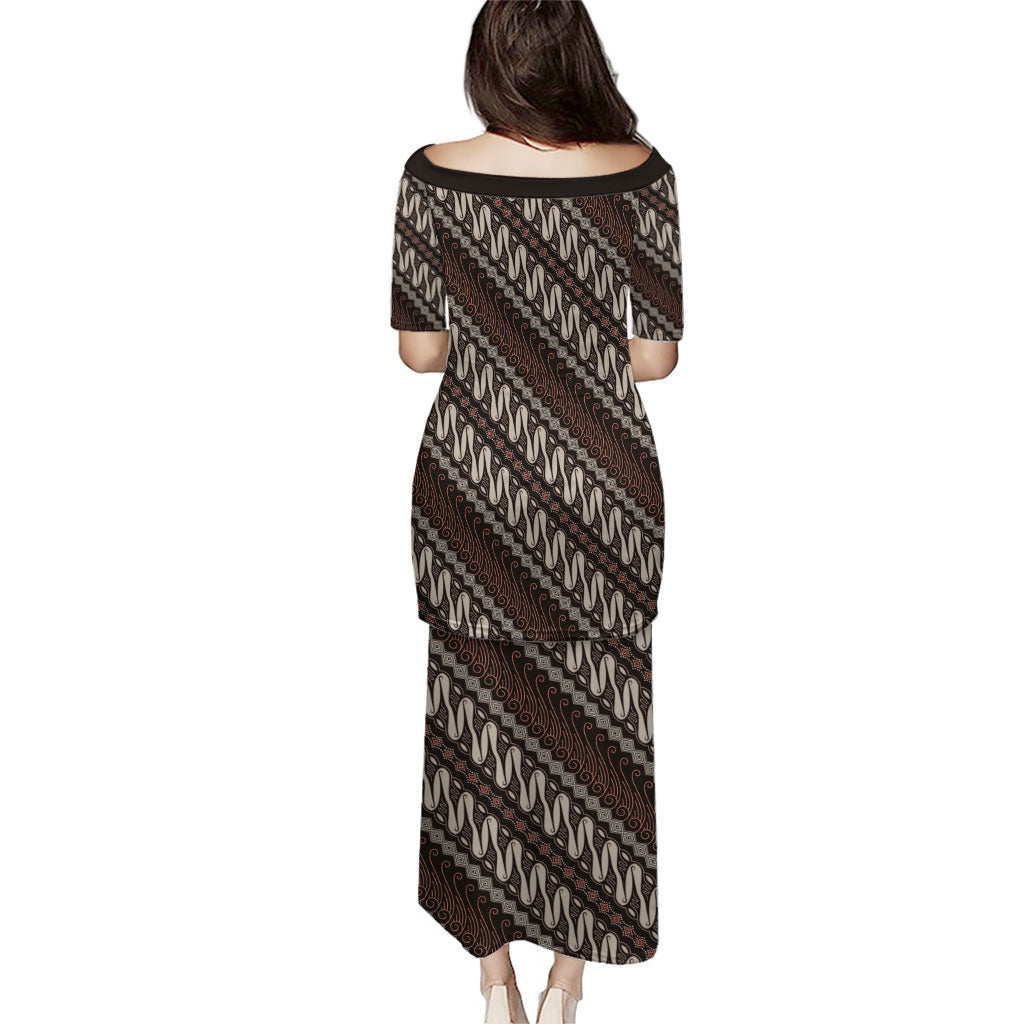 Yogyakarta Parang Batik Motifs Puletasi Indonesian Traditional Pattern