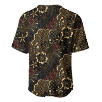 Batik Sekar Jagad Baseball Jersey Indonesian Traditional Pattern