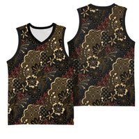 Batik Sekar Jagad Basketball Jersey Indonesian Traditional Pattern