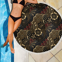 Batik Sekar Jagad Beach Blanket Indonesian Traditional Pattern