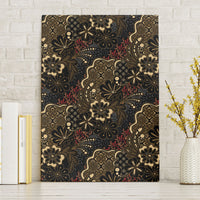 Batik Sekar Jagad Canvas Wall Art Indonesian Traditional Pattern