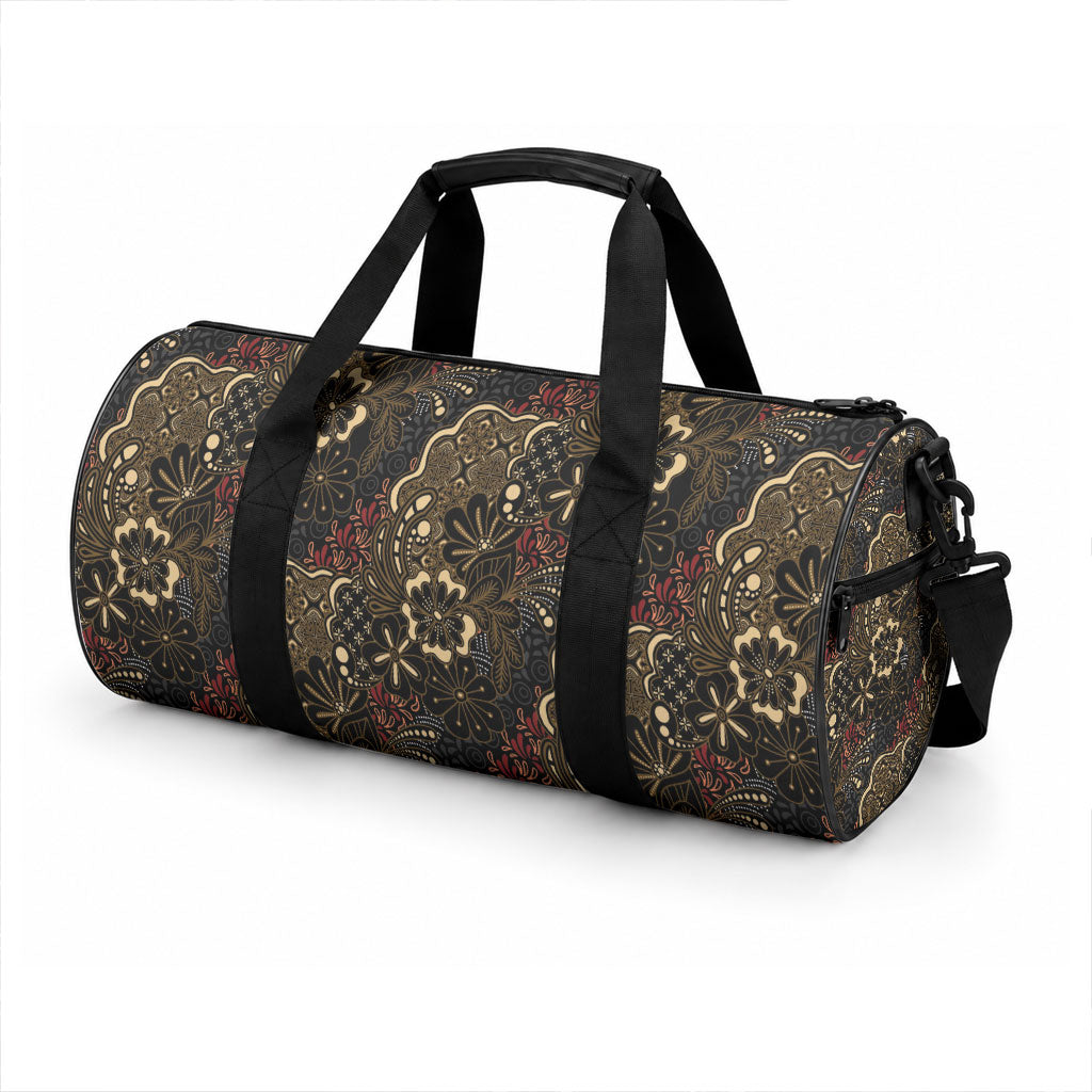 Batik Sekar Jagad Duffle Bag Indonesian Traditional Pattern LT01 - Polynesian Pride