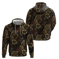 Batik Sekar Jagad Hoodie Indonesian Traditional Pattern