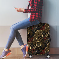 Batik Sekar Jagad Luggage Cover Indonesian Traditional Pattern