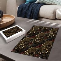 Batik Sekar Jagad Puzzle Indonesian Traditional Pattern