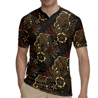 Batik Sekar Jagad Rugby Jersey Indonesian Traditional Pattern