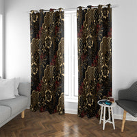 Batik Sekar Jagad Window Curtain Indonesian Traditional Pattern