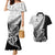 New Zealand Silver Fern Rugby Couples Matching Mermaid Dress and Hawaiian Shirt Aotearoa Maori Black Version LT01 Black - Polynesian Pride