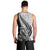 New Zealand Silver Fern Rugby Men Tank Top Aotearoa Maori Black Version LT01 - Polynesian Pride