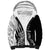 Custom New Zealand Silver Fern Rugby Sherpa Hoodie Aotearoa Maori Black Version LT01 Unisex Black - Polynesian Pride