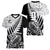 Custom New Zealand Silver Fern Rugby Women V Neck T Shirt Aotearoa Maori Black Version LT01 - Polynesian Pride