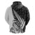 New Zealand Silver Fern Rugby Hoodie Aotearoa Maori White Version LT01 - Polynesian Pride