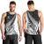 New Zealand Silver Fern Rugby Men Tank Top Aotearoa Maori White Version LT01 - Polynesian Pride